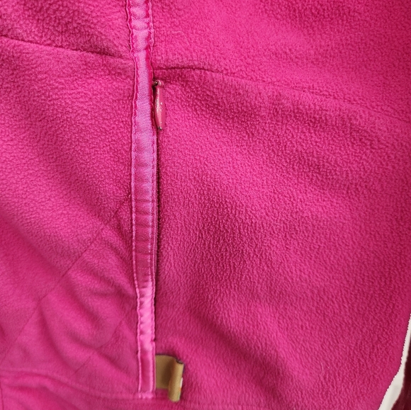 Vintage Nike full zip fleece hoodie log on sleeve, pockets with zippers. - Picture 2 of 10